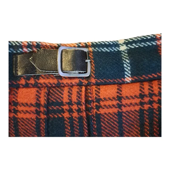 Vintage Wool Pleated Skirt - Picture 7 of 9